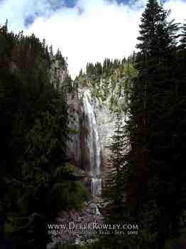 Drive Around Mt. Rainier - Comet Falls