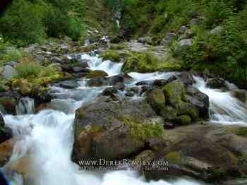 Drive Around Mt. Rainier - Comet Falls