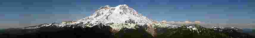 Mt. Rainier from Gobblers Knob Panorama