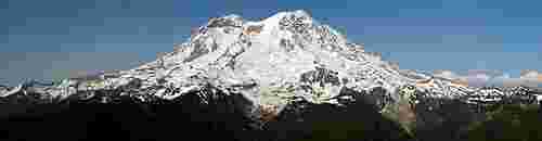 Mt. Rainier from Gobblers Knob Panorama