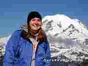 Angela Cranney & Mt. Rainier