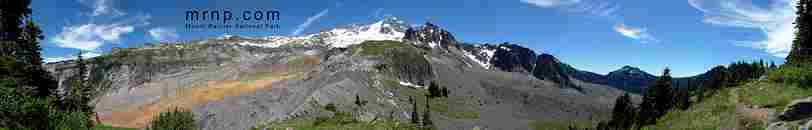 Emerald Ridge from above trail