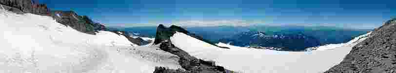 Camp Muir from above