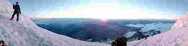 Sunrise from 12,500 feet