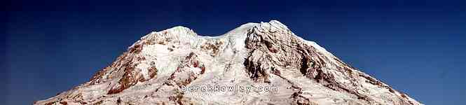 Mt. Rainier Panorama from Gobblers Knob Fire Look out