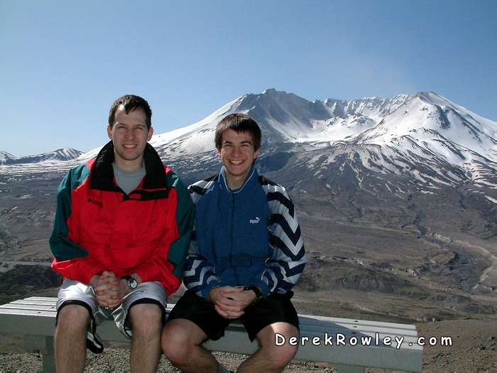Brandon Rowley & Derek Rowley at Mount St. Helens