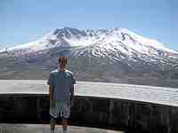 Mount St. Helens with Brandon