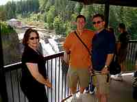 Snoqualmie Falls with Rowley Family