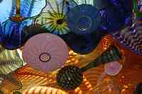 Tacoma Museum of Glass - Washington State History Museum & Dale Chihuly Glass artwork.
