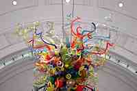 Tacoma Museum of Glass - Washington State History Museum & Dale Chihuly Glass artwork.