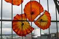 Tacoma Museum of Glass - Washington State History Museum & Dale Chihuly Glass artwork.