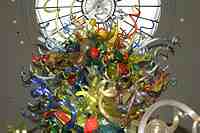 Tacoma Museum of Glass - Washington State History Museum & Dale Chihuly Glass artwork.