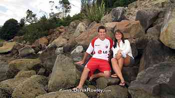 Derek Rowley & Kelly Besett at Sunnyside Beach, WA