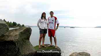 Derek Rowley & Kelly Besett at Sunnyside Beach, WA