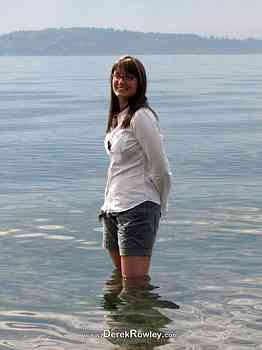 Derek Rowley & Kelly Besett at Sunnyside Beach, WA