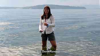Derek Rowley & Kelly Besett at Sunnyside Beach, WA