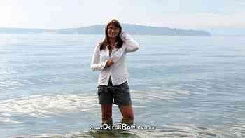 Derek Rowley & Kelly Besett at Sunnyside Beach, WA
