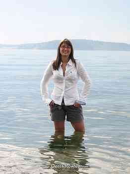Derek Rowley & Kelly Besett at Sunnyside Beach, WA