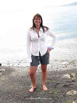 Derek Rowley & Kelly Besett at Sunnyside Beach, WA