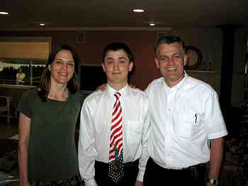 Dustin Jolley Missionary Homecoming at the Huish's