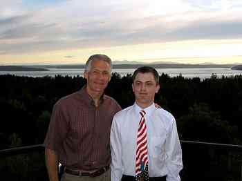 Dustin Jolley Missionary Homecoming at the Huish's