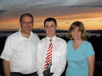 Dustin Jolley Missionary Homecoming at the Huish's