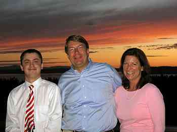 Dustin Jolley Missionary Homecoming at the Huish's