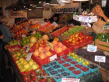 Rowley Family - Seattle Undergroud Tour - Pikes Place Market