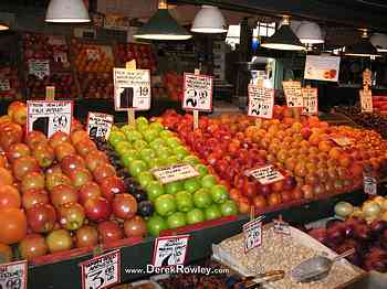 Rowley Family - Seattle Undergroud Tour - Pikes Place Market