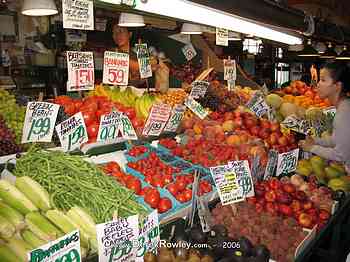 Rowley Family - Seattle Undergroud Tour - Pikes Place Market