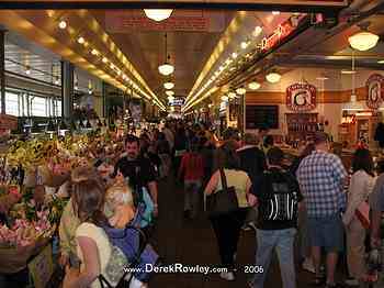 Rowley Family - Seattle Undergroud Tour - Pikes Place Market