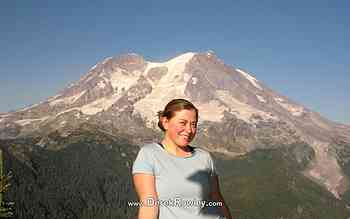 Derek & Emily Hike Gobblers Knob - Mount Rainier National Park