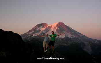 Derek & Emily Hike Gobblers Knob - Mount Rainier National Park