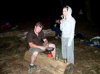 Tacoma YSA - Campout - 3 & 4 July 2007 - Lena Lakes - Derek Rowley - Carley Lovejoy - Lisa Flowers - Justin - Jeff Smith - Stephanie - Katie - Flora