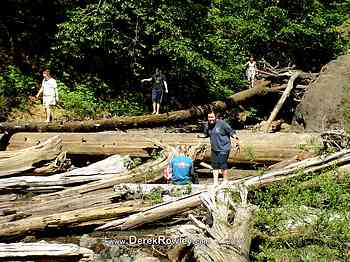 Tacoma YSA - Campout - 3 & 4 July 2007 - Lena Lakes - Derek Rowley - Carley Lovejoy - Lisa Flowers - Justin - Jeff Smith - Stephanie - Katie - Flora
