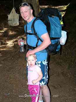 Tacoma YSA - Campout - 3 & 4 July 2007 - Lena Lakes - Derek Rowley - Carley Lovejoy - Lisa Flowers - Justin - Jeff Smith - Stephanie - Katie - Flora