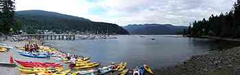Derek Rowley - Laurel Harvey - Chad Grimmer - Leanne Harvey at Deep Cove - Vancouver B.C.