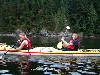 Derek Rowley - Laurel Harvey - Chad Grimmer - Leanne Harvey at Deep Cove - Vancouver B.C.