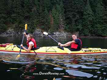 Derek Rowley - Laurel Harvey - Chad Grimmer - Leanne Harvey at Deep Cove - Vancouver B.C.