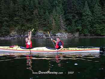 Derek Rowley - Laurel Harvey - Chad Grimmer - Leanne Harvey at Deep Cove - Vancouver B.C.