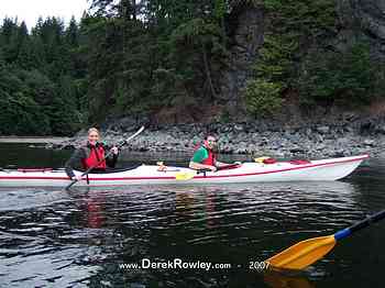 Derek Rowley - Laurel Harvey - Chad Grimmer - Leanne Harvey at Deep Cove - Vancouver B.C.