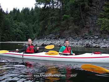 Derek Rowley - Laurel Harvey - Chad Grimmer - Leanne Harvey at Deep Cove - Vancouver B.C.