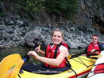 Derek Rowley - Laurel Harvey - Chad Grimmer - Leanne Harvey at Deep Cove - Vancouver B.C.